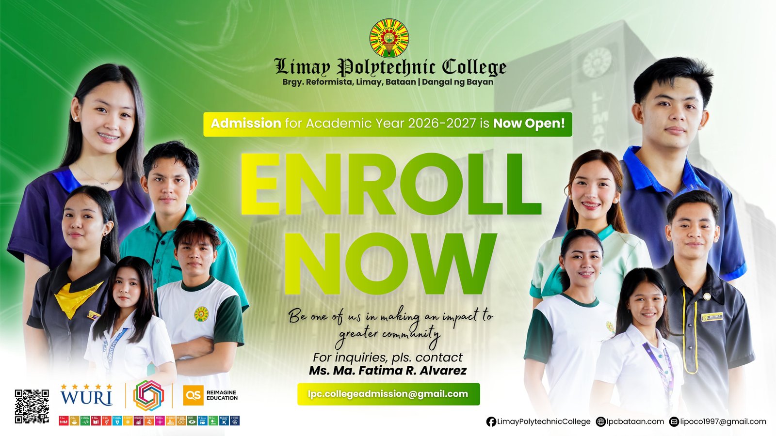 ENROLL NOW!