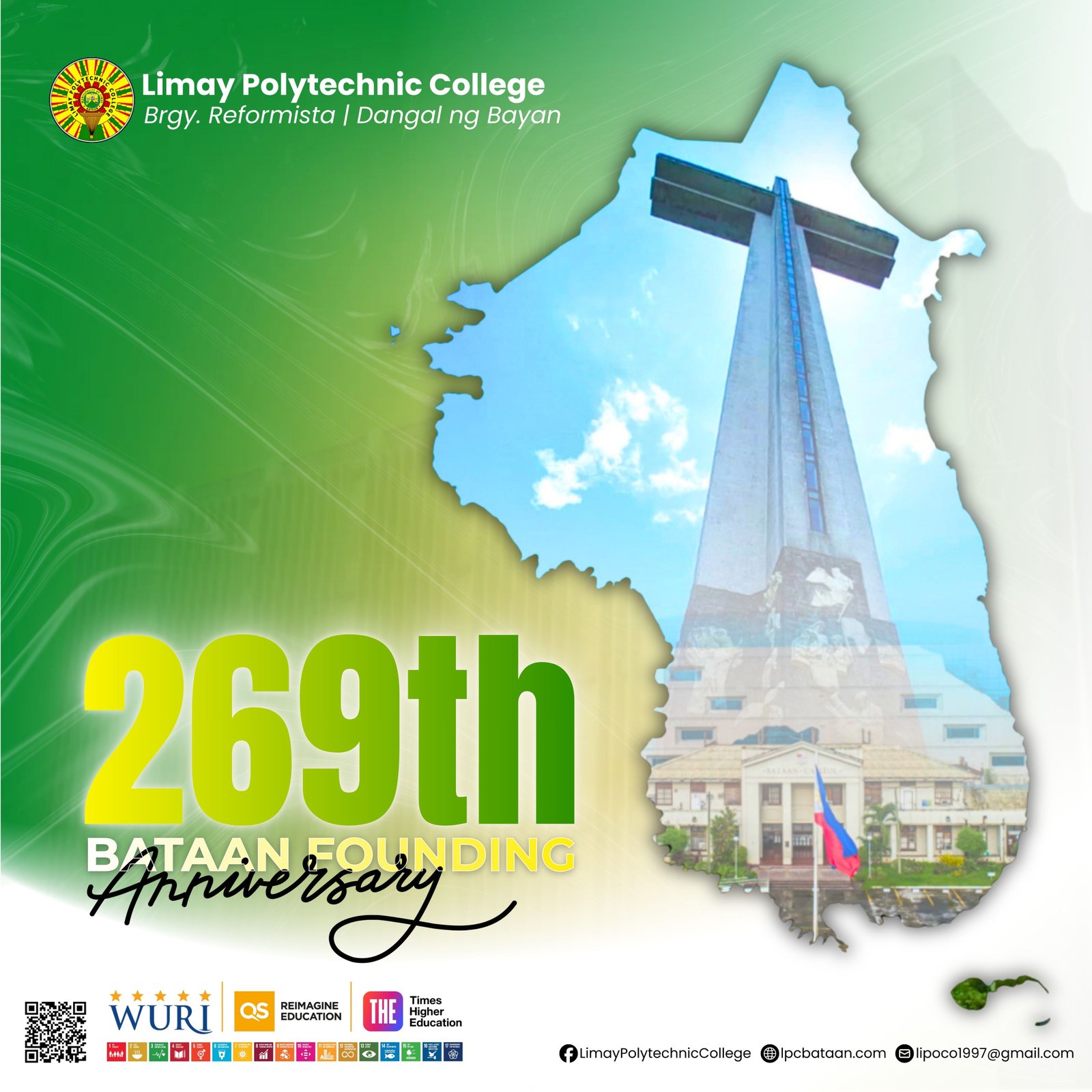 𝗛𝗜𝗦𝗧𝗢𝗥𝗬 | LPC joins Bataan’s 269th Founding Anniversary