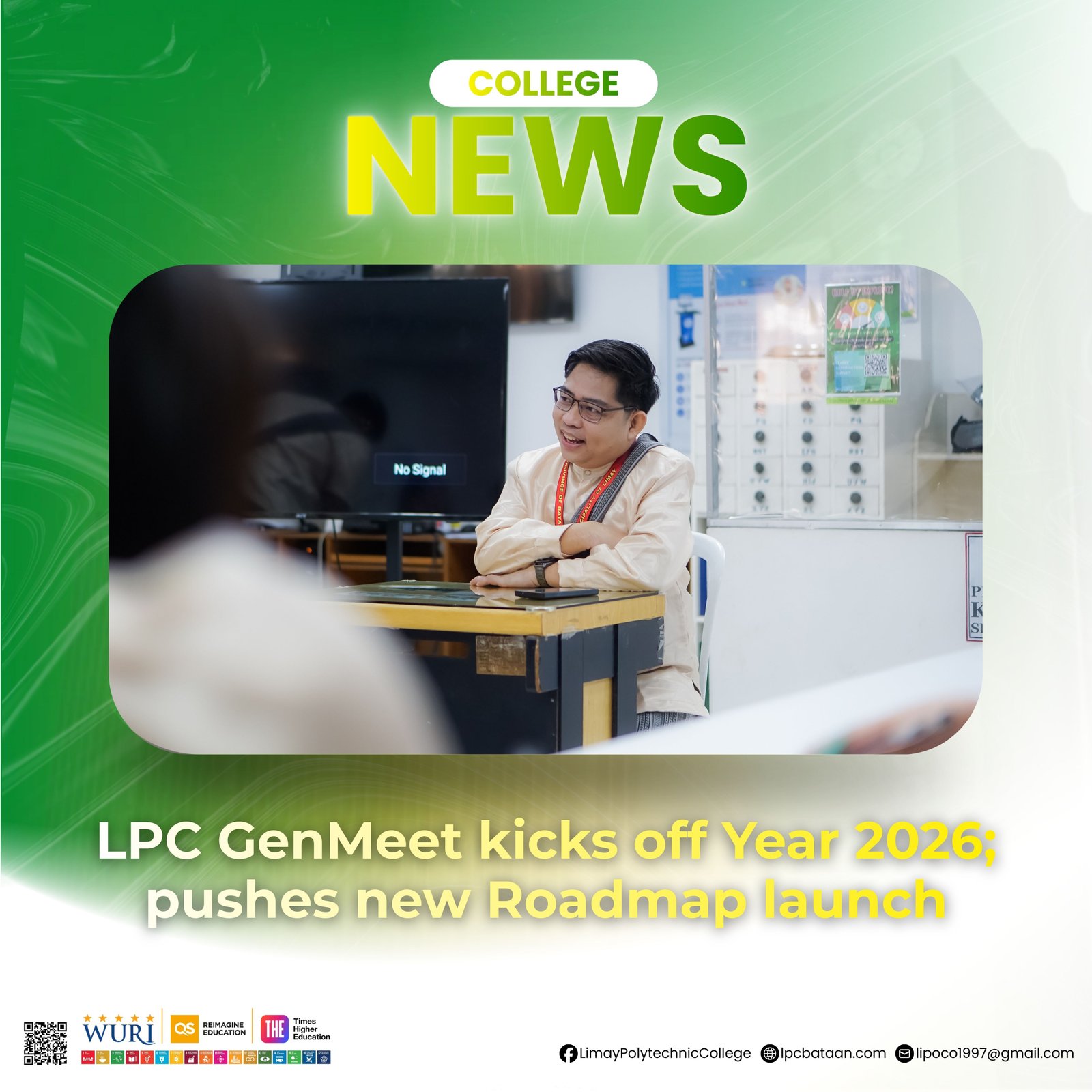 𝗖𝗢𝗟𝗟𝗘𝗚𝗘 𝗡𝗘𝗪𝗦 | LPC GenMeet kicks off Year 2026; pushes new Roadmap launch