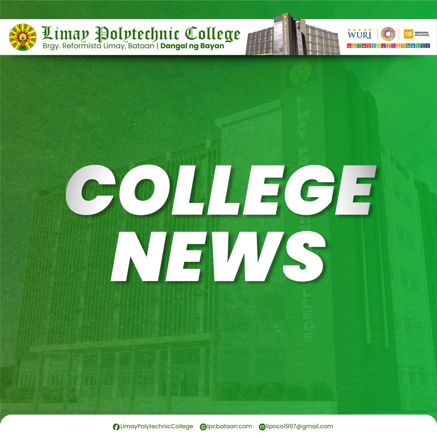 𝗖𝗢𝗟𝗟𝗘𝗚𝗘 𝗡𝗘𝗪𝗦 | LPC installs Smoke Detection Devices to strengthen Campus Fire Safety and Emergency Preparedness