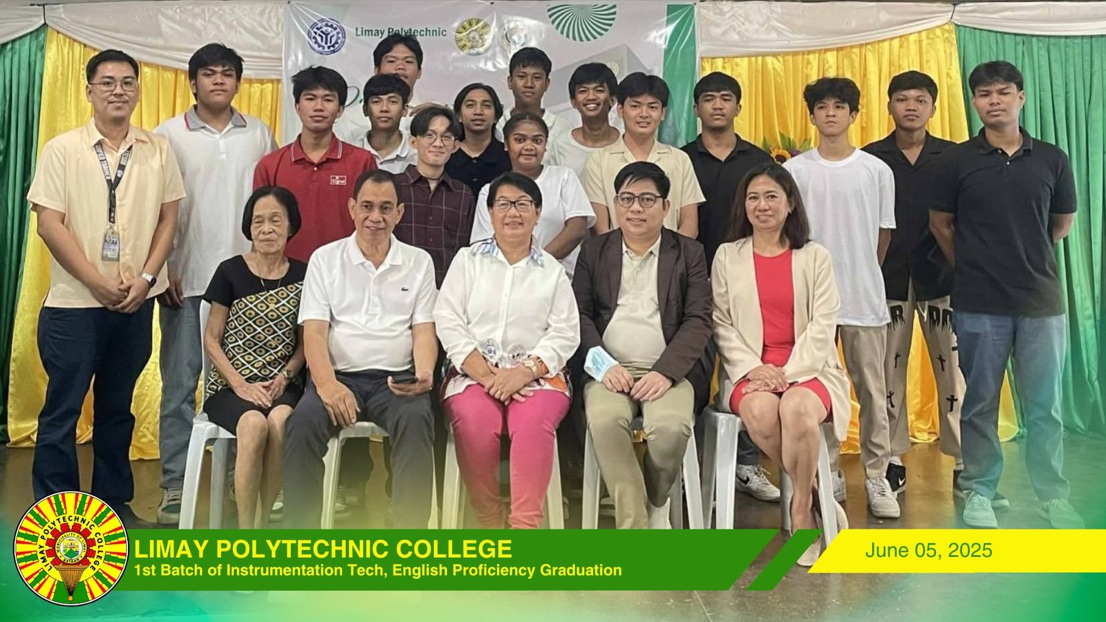 LPC holds 1st Batch of Instrumentation Tech, English Proficiency Graduation