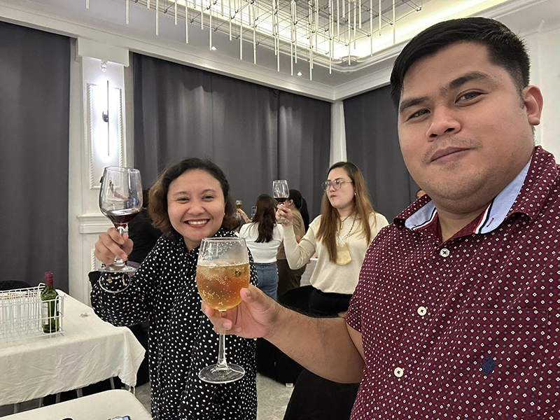 A toast for celebration for Internationalization in Central Luzon Region