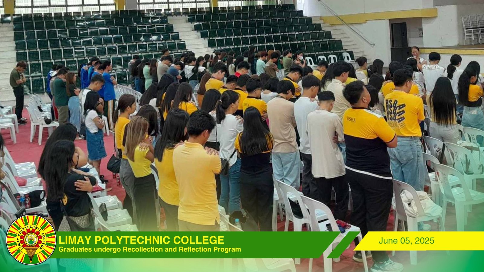 Graduates undergo Recollection and Reflection Program