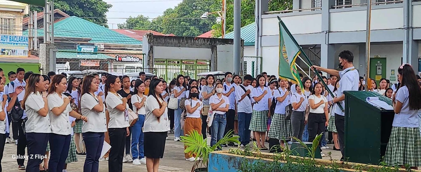LPC holds 1st Flag Hoisting Rites for 2024-2025