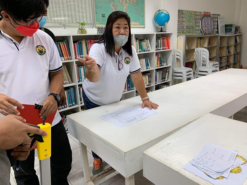 LGU Limay, thru the MPDO revisited facilities for protective shields and barricade