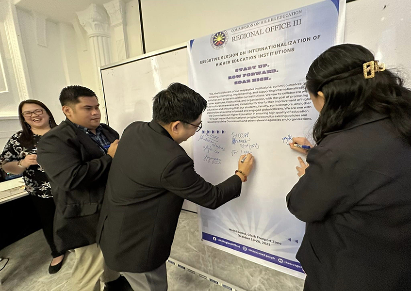 LPC presents plan, pledges commitment for Internationalization